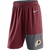 Men's Nike Washington Redskins Burgundy NFL Shorts FengYun,baseball caps,new era cap wholesale,wholesale hats